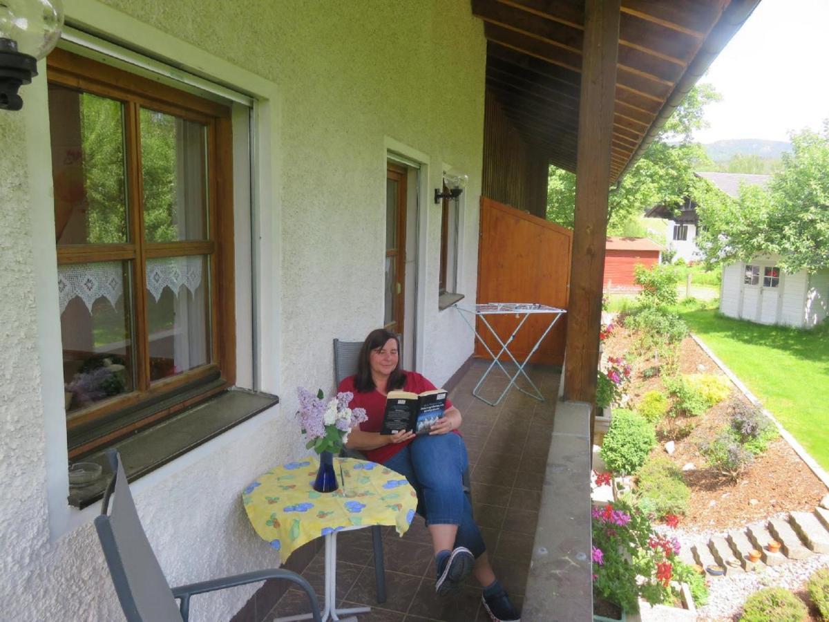 Pension Egner-Riess Arnbruck Exteriér fotografie